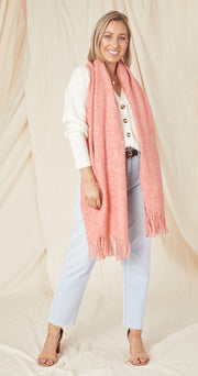 Avery Scarf - Coral