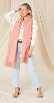 Avery Scarf - Coral