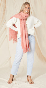 Avery Scarf - Coral