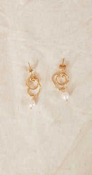 Elena Earrings - Gold