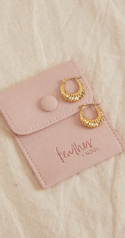Belle Earrings - Gold