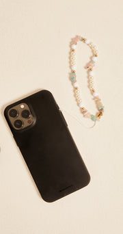 Cora Phone Charm - Multi Pearl