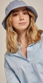 Daisy Bucket Hat - Sky Blue