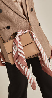 Gwen Scarf - Rose Stripe