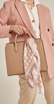 Maisie Scarf - Pink Spot