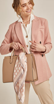 Maisie Scarf - Pink Spot