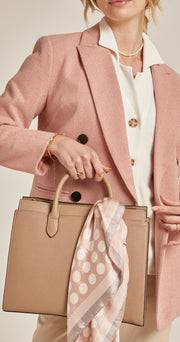 Maisie Scarf - Pink Spot