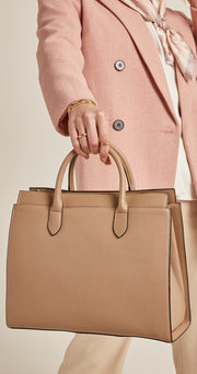 Maggie Tote Bag - Taupe