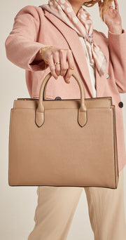 Maggie Tote Bag - Taupe