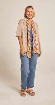 Mila Scarf - Sunset Stripe