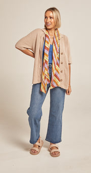 Mila Scarf - Sunset Stripe