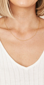 Laney Beaded Necklace - Gold