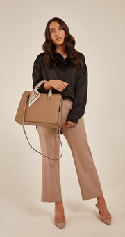 Maggie Tote Bag - Taupe