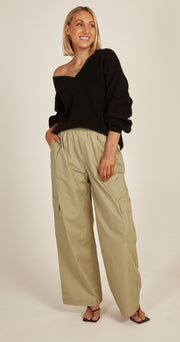 Ivy Cargo Pant - Olive