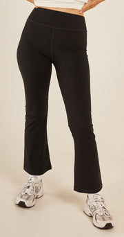Cassidy Cropped Flare - Black