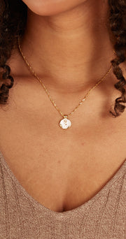 Rose Necklace - Gold