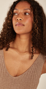 Laney Beaded Necklace - Gold