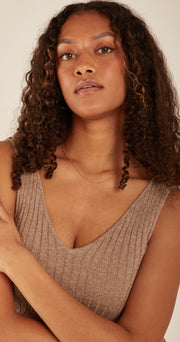 Laney Beaded Necklace - Gold