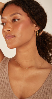 Laney Beaded Necklace - Gold