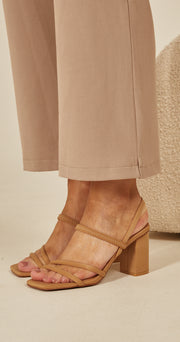 Colombo Heel - Nude