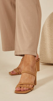 Colombo Heel - Nude