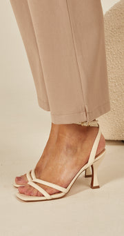 Atticus Heel - Cream