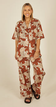 Willow Shirt - Leaf Print