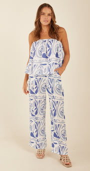 Paradise Cami - Blue Print