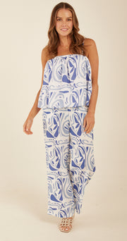 Paradise Cami - Blue Print