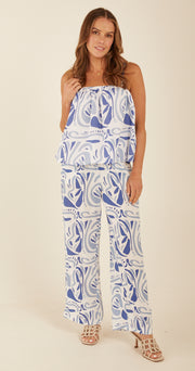 Paradise Cami - Blue Print