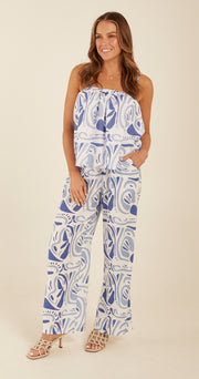 Paradise Cami - Blue Print