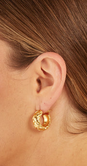 Alessandra Earrings - Gold