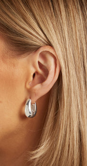 Hannah Earrings - Silver