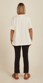 Cassidy Cropped Flare - Black