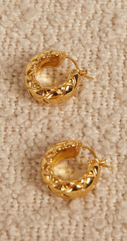 Alessandra Earrings - Gold
