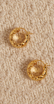 Alessandra Earrings - Gold