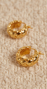 Alessandra Earrings - Gold