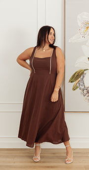 Maeve Dress - Chocolate