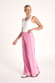 Noah Wide Pant - Pink Stripe