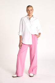 Noah Wide Pant - Pink Stripe