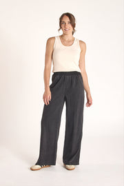 Tessa Denim Pant - Black