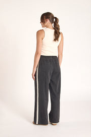 Tessa Denim Pant - Black