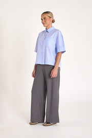 Marla Shirt - Blue Stripe