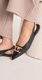 Jane Flat - Black