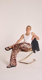 Casey Pant - Bold Leopard