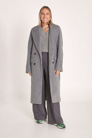 Austin Trench Coat - Grey