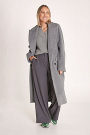 Austin Trench Coat - Grey