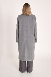 Austin Trench Coat - Grey