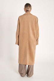 Austin Trench Coat - Dark Camel