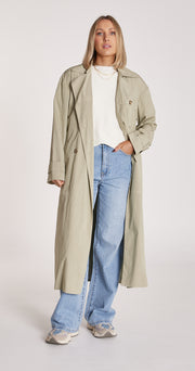 Summer Trench Coat - Sage